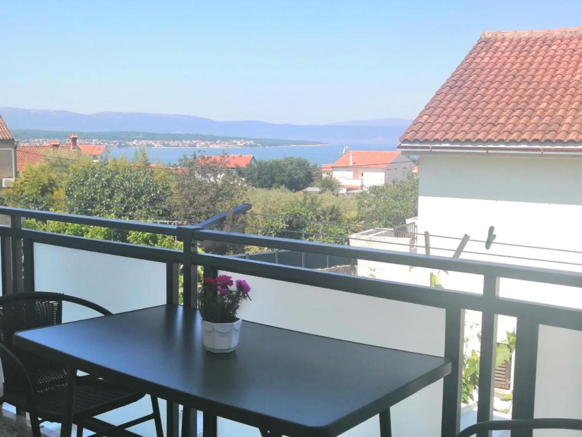 Lovely Sea View House In Malinska Island Krk Exterior photo